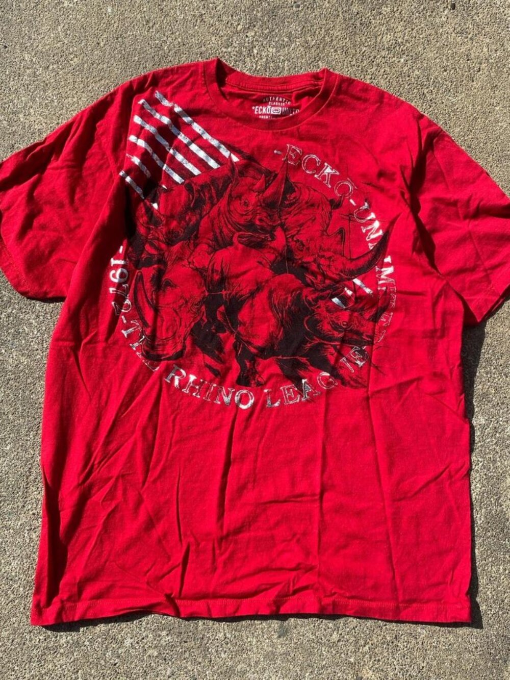 Ecko Unltd. Men's Red T-shirt